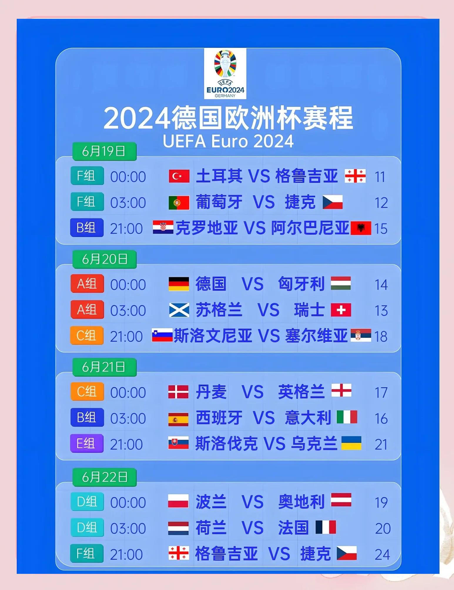 欧洲预选赛半决赛赛程揭晓，球队备战冠军决赛意气风发的简单介绍