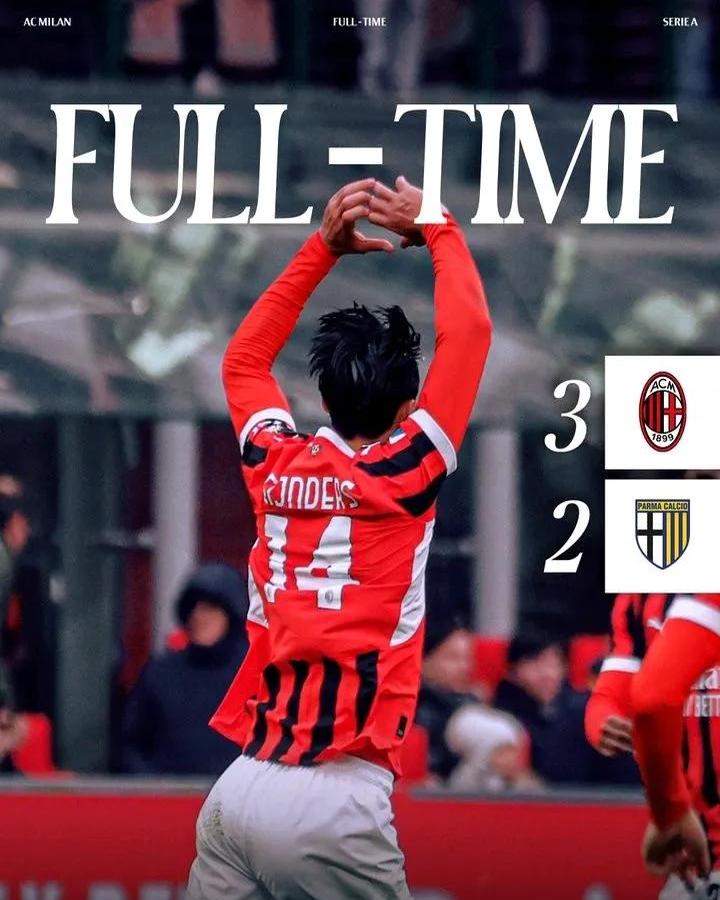 AC米兰表现不佳，联赛排名下滑